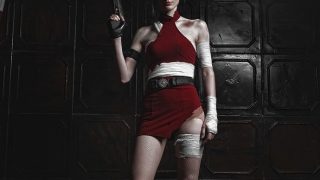 《生化危机：安布雷拉编年史》艾达王cos作品，