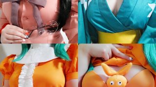 和其他Coser不一样，她只出胸部图。