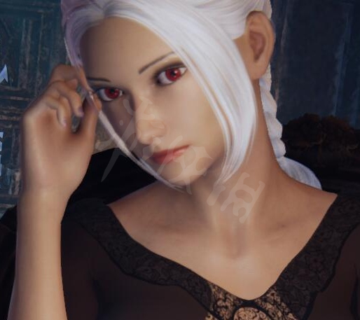 《惩戒魅魔》白发红瞳捏脸怎么捏？