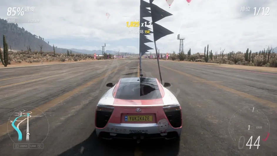 《极限竞速地平线5》破坏赞赏怎么完成？