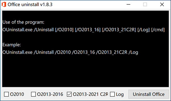 Office Uninstall电脑版下载v1.8.5微软office完全清理工具