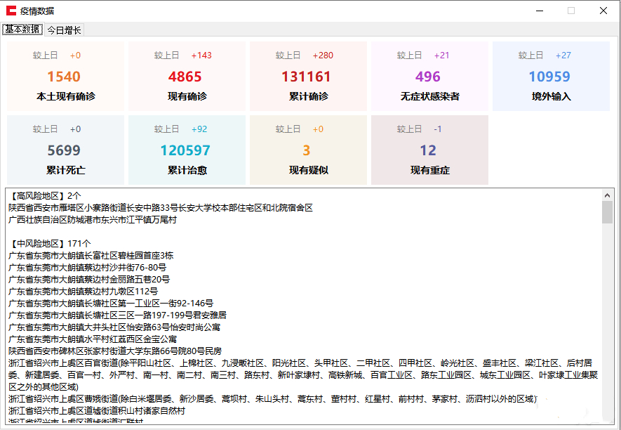 疫情数据关注工具电脑版下载