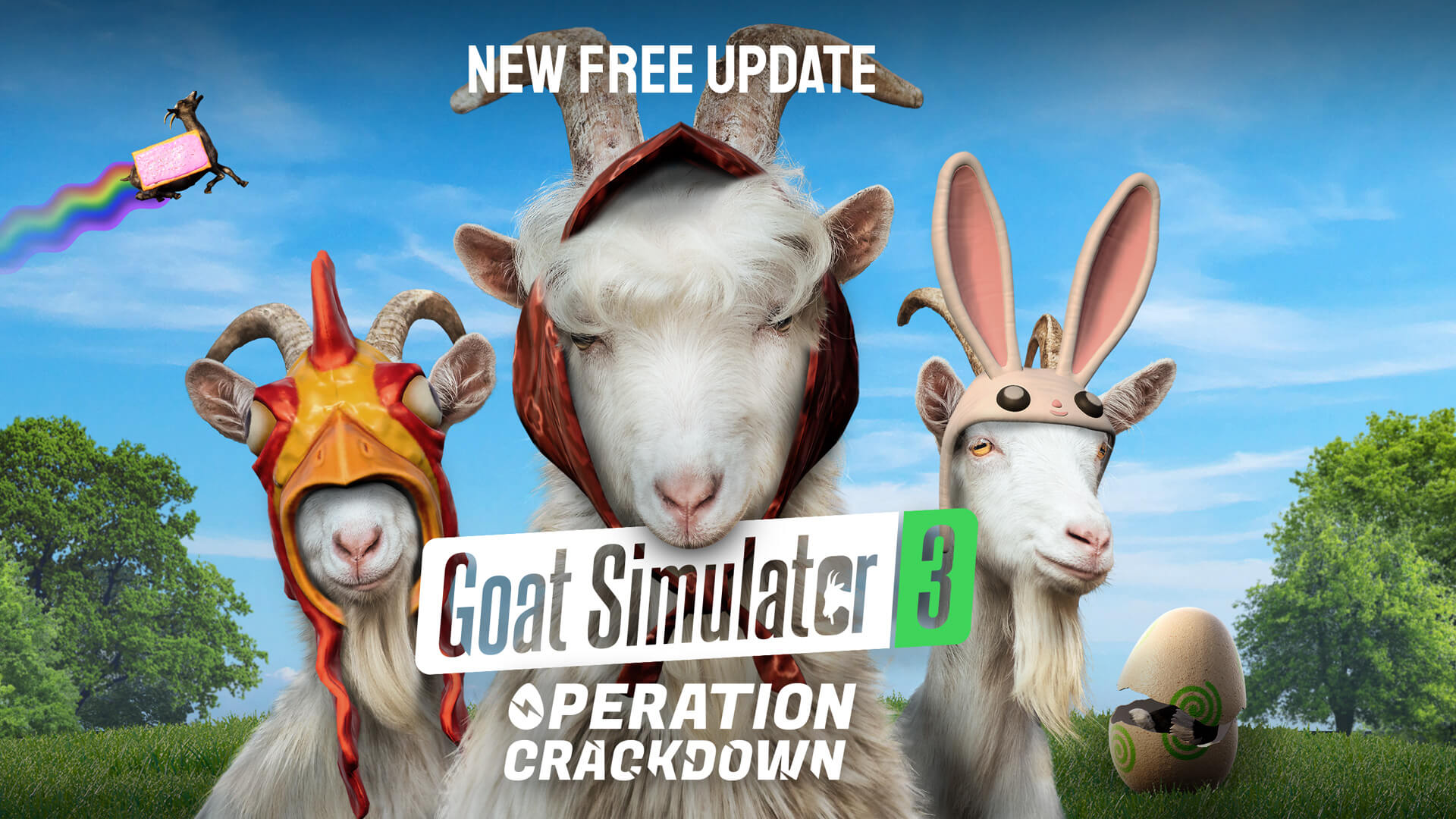 《模拟山羊3 Goat Simulator 3》中文版百度云迅雷下载v1.0.2.4