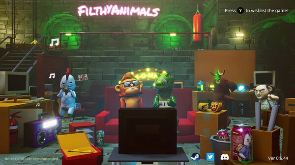 《坏兽联盟：劫掠模拟器 Filthy Animals: Heist Simulator》中文版百度云迅雷下载v1.2.11