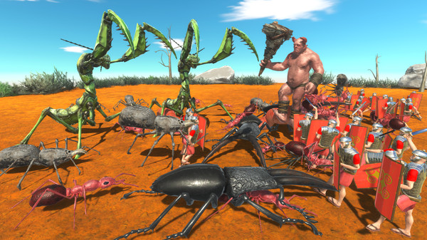 《动物起义战斗模拟器 Animal Revolt Battle Simulator》中文版百度云迅雷下载v20231228|容量2.08GB|官方简体中文|支持键盘.鼠标