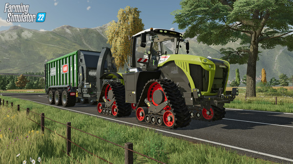 《模拟农场22 Farming Simulator 22》中文版百度云迅雷下载v1.12.0.0|集成DLCs|容量34.4GB|官方简体中文|支持键盘.鼠标.手柄