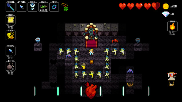 《节奏地牢 Crypt of the NecroDancer》中文版百度云迅雷下载v3.7.2