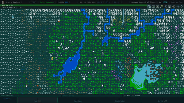 《卡德洞窟 Caves of Qud》英文版百度云迅雷下载v2.0.206.54
