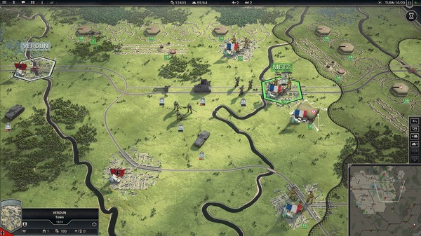 《装甲军团2 Panzer Corps 2》中文版百度云迅雷下载集成前线昔兰尼加DLC