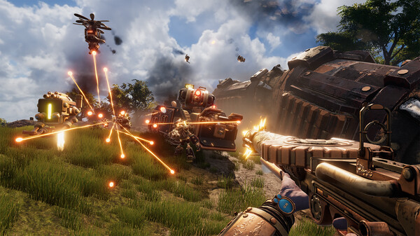 《火山岛 Volcanoids》中文版百度云迅雷下载集成机器狩猎升级