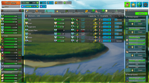 《工业小镇：放置版 Factory Town Idle》中文版百度云迅雷下载v2.2.7