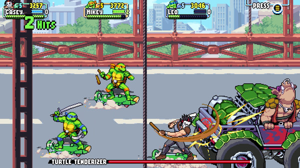 《忍者神龟：施莱德的复仇 Teenage Mutant Ninja Turtles: Shredder&#039;s Revenge》中文版百度云迅雷下载v1.0.0.324容量888MB|官方简体中文|支持键盘.鼠标.手柄