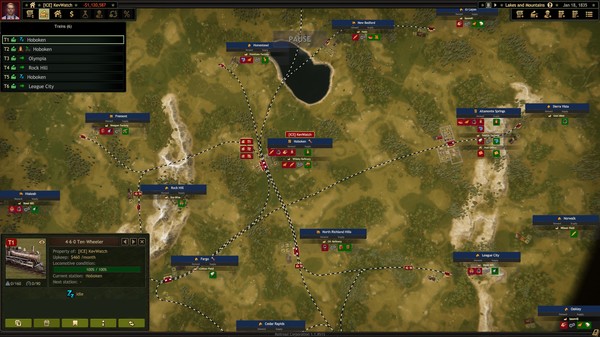 《铁路公司 Railroad Corporation》中文版百度云迅雷下载整合竞争精神DLC