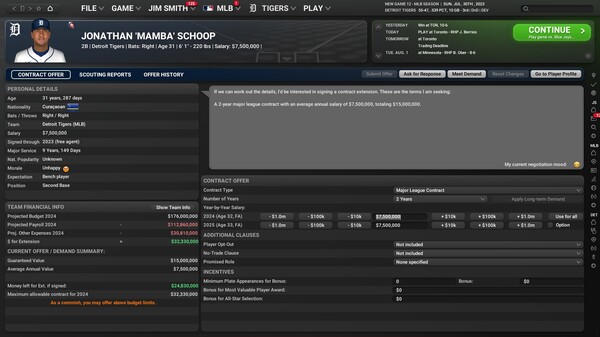 《劲爆美国棒球24 Out of the Park Baseball 24》英文版百度云迅雷下载v24.7.72