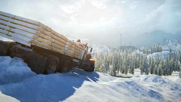 《雪地奔驰 SnowRunner》中文版百度云迅雷下载整合灯光和摄影机DLC