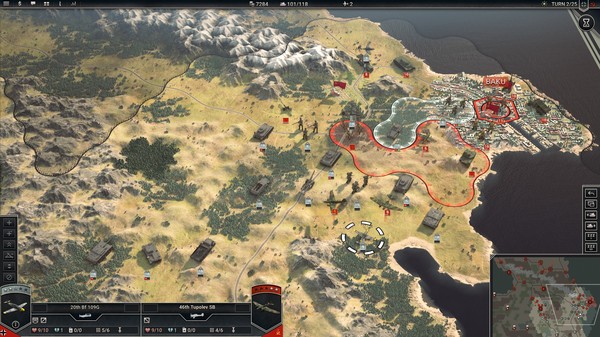 《装甲军团2 Panzer Corps 2》中文版百度云迅雷下载集成前线昔兰尼加DLC