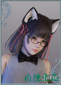 《AI少女》文静猫耳眼镜娘MOD电脑版下载