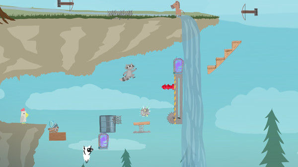 《超级鸡马 Ultimate Chicken Horse》中文版百度云迅雷下载v1.10.06