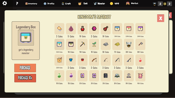 《怪物闲置RPG Monsters Idle RPG》英文版百度云迅雷下载