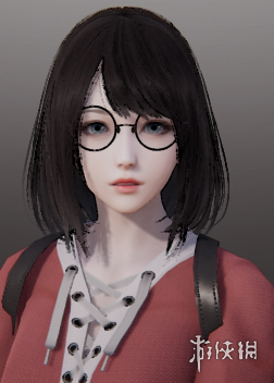 《AI少女》文静红衣眼镜娘MOD电脑版下载