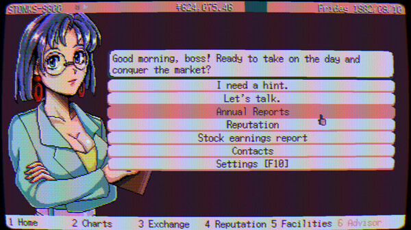 《STONKS-9800：股票市场模拟器 STONKS-9800: Stock Market Simulator》英文版百度云迅雷下载v0.4.2|容量93.6MB|官方原版英文|支持键盘.鼠标.手柄