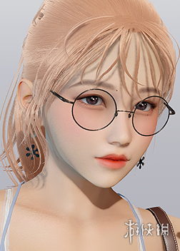 《AI少女》金发圆框眼镜美少女MOD电脑版下载