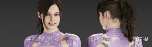 《生化危机2：重制版》克莱尔艾达紫色乳胶战斗服MOD[仅支持旧版本]电脑版下载