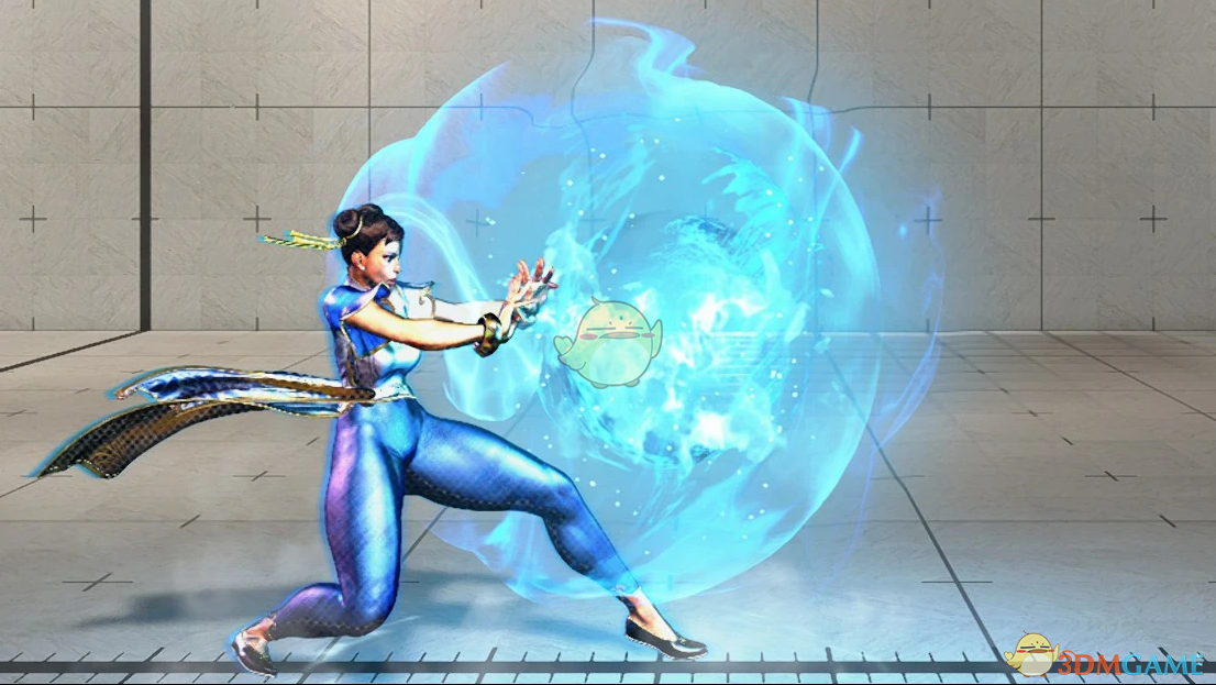 《街头霸王6》春丽的湛蓝色技能特效MOD电脑版下载