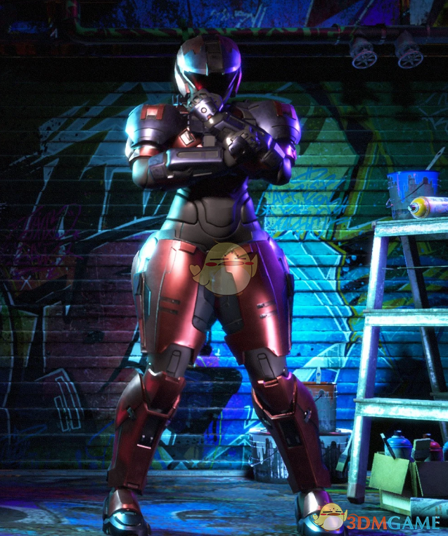《街头霸王6》穿黑紫色眩光斯巴达铠甲的嘉米合集MOD电脑版下载