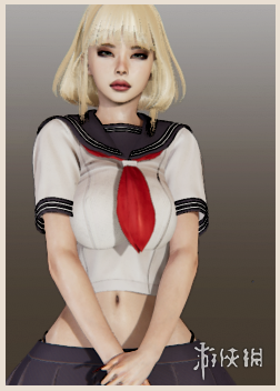 《AI少女》欧美风金色短发制服美少女MOD电脑版下载