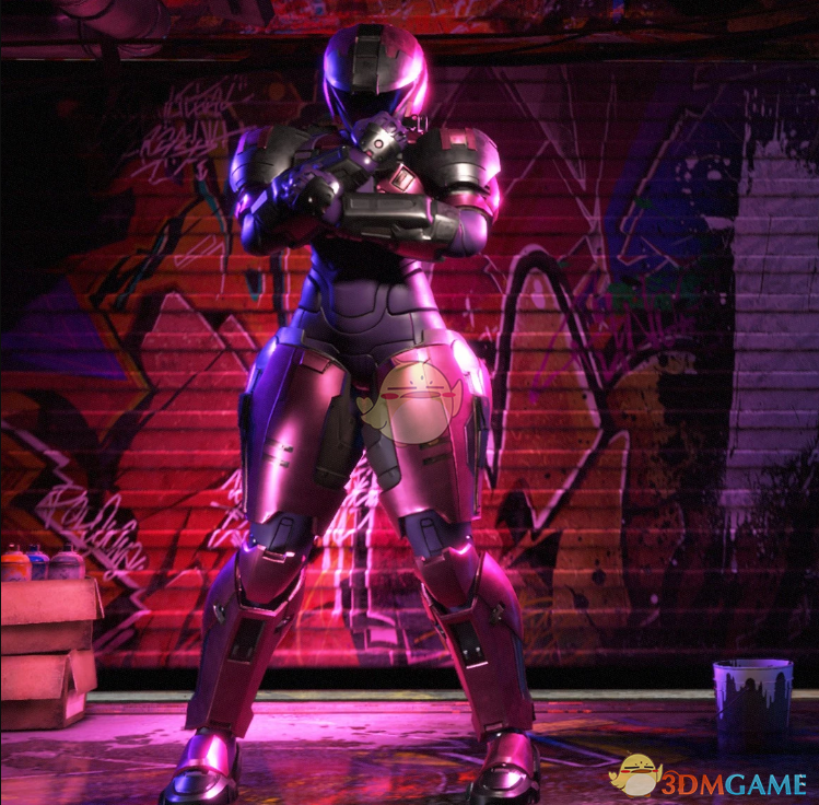 《街头霸王6》穿灰粉色眩光斯巴达铠甲的嘉米合集MOD电脑版下载