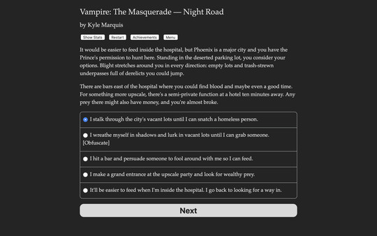 《吸血鬼：避世血族之夜路 Vampire: The Masquerade — Night Road》英文版百度云迅雷下载