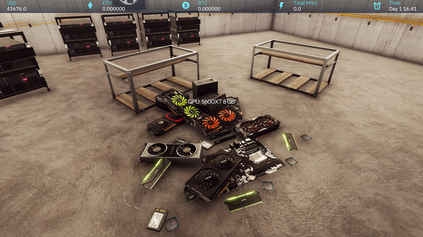 《挖矿模拟器 Crypto Mining Simulator》英文版百度云迅雷下载v1.0.5