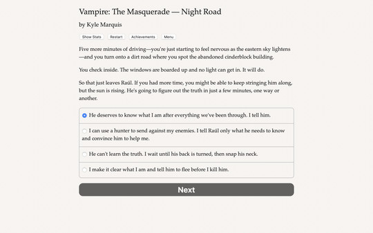 《吸血鬼：避世血族之夜路 Vampire: The Masquerade — Night Road》英文版百度云迅雷下载