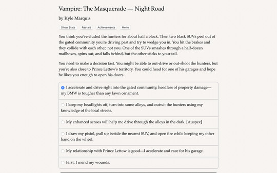 《吸血鬼：避世血族之夜路 Vampire: The Masquerade — Night Road》英文版百度云迅雷下载