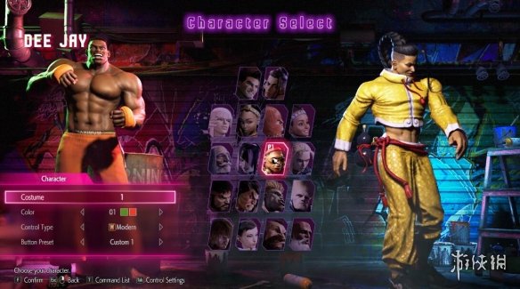 《街头霸王6》迪 · 杰经典服装MOD电脑版下载