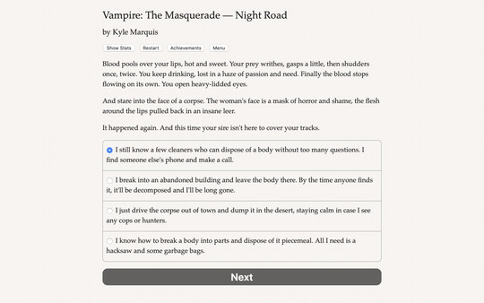 《吸血鬼：避世血族之夜路 Vampire: The Masquerade — Night Road》英文版百度云迅雷下载