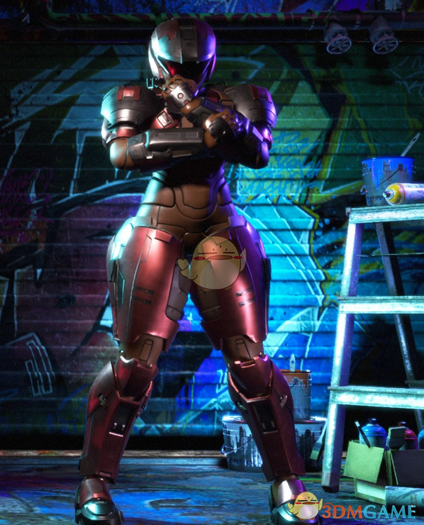 《街头霸王6》穿粉棕色眩光斯巴达铠甲的嘉米合集MOD电脑版下载
