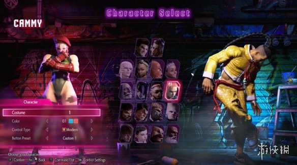 《街头霸王6》嘉米经典服装MOD电脑版下载
