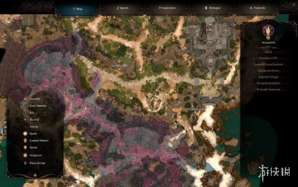 《博德之门3》清晰地图MOD电脑版下载