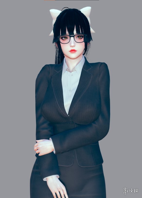 《AI少女》知性气质黑发眼镜娘MOD电脑版下载
