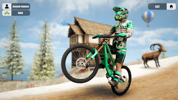 《山地自行车骑行模拟器 Mountain Bicycle Rider Simulator》中文版百度云迅雷下载