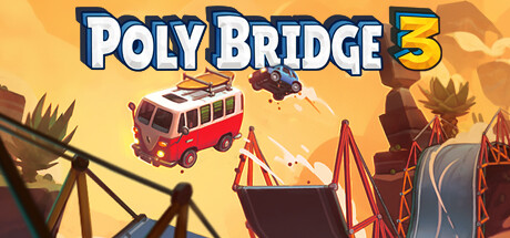 《桥梁建造师3 Poly Bridge 3》中文版百度云迅雷下载v1.3.4|容量697MB|官方简体中文|支持键盘.鼠标