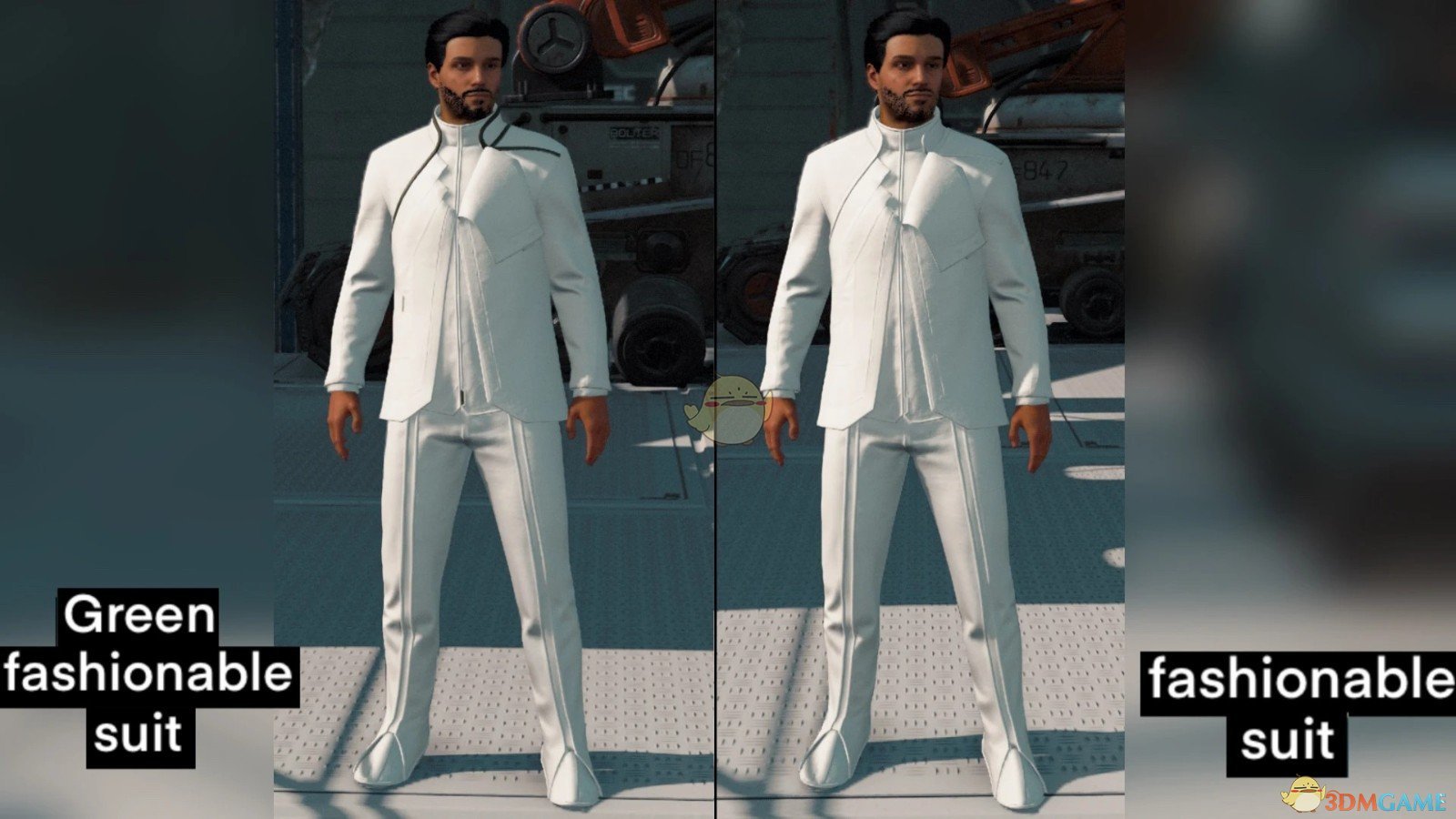 《星空》时尚西装重新纹理白色重新着色MOD电脑版下载
