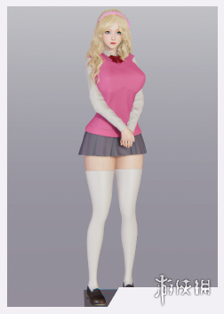 《AI少女》粉色系大长腿小姐姐MOD电脑版下载