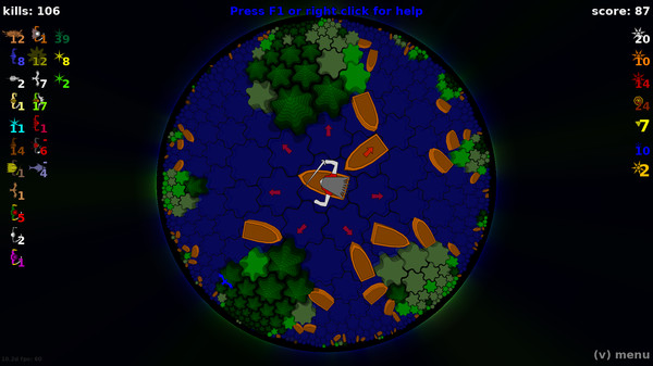 《超级流氓 HyperRogue》英文版百度云迅雷下载Build.16830720|容量140MB|官方简体中文|支持键盘.鼠标.手柄