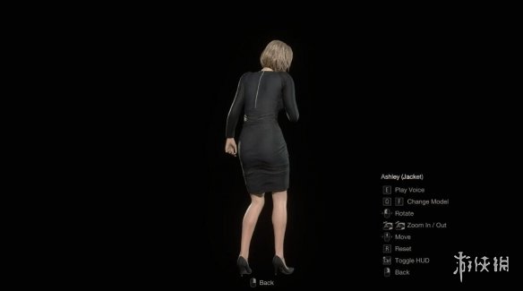 《生化危机4：重制版》阿什莉优雅黑色礼服MOD[正式版]电脑版下载
