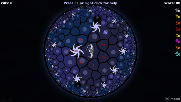 《超级流氓 HyperRogue》英文版百度云迅雷下载Build.16830720|容量140MB|官方简体中文|支持键盘.鼠标.手柄