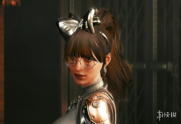 《赛博朋克2077》少女感蝴蝶结头带MOD[支持v2.01]电脑版下载