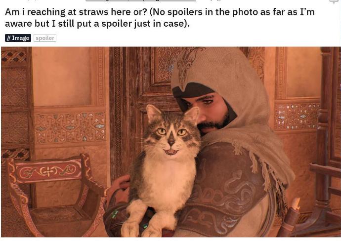 育碧将去世猫猫做进游戏